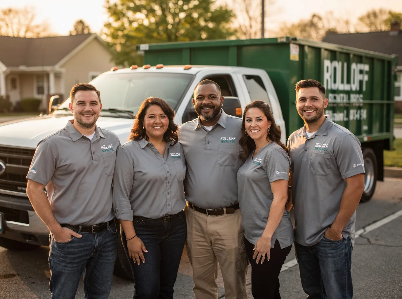 Roll Off Dumpster Rental company in Knickerbocker, TX
